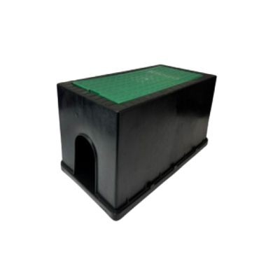 Caja plástica para riego