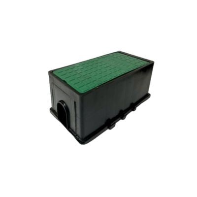 Caja plástica para riego