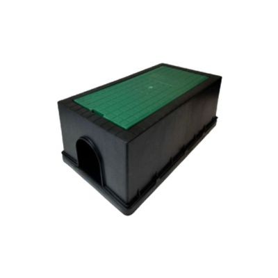 Caja plástica para riego