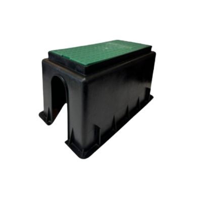 Caja plástica para riego