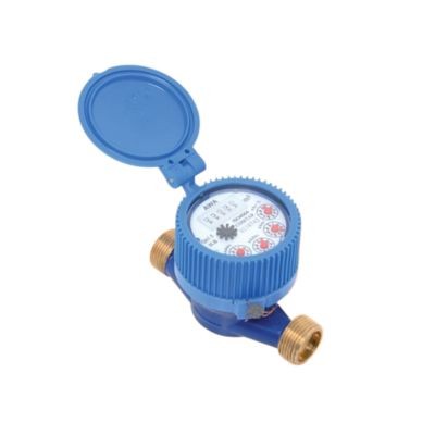 Medidor de Agua CD06TAR DN15 Qmax.3m3/h Rosca G¾ bronce Largo 110mm.