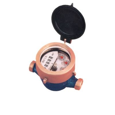 Medidor de Agua Potable CD74TRP DN15 Qmax.3m3/h Rosca G¾ bronce 