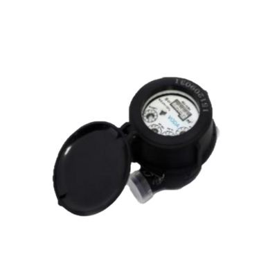 Medidor de Agua VD13P DN13 Qmax.3m3/h Rosca G¾ Plástico 